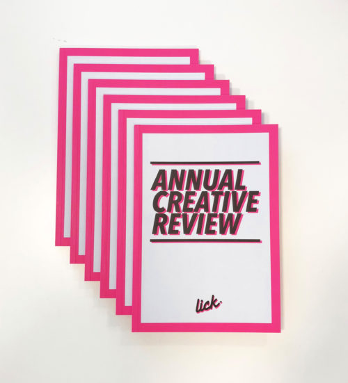LICK LAUNCH ANNUAL CREATIVE REVIEW